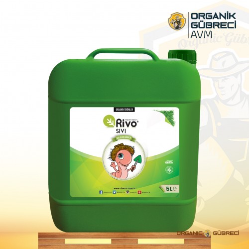 Rivo Sıvı Organik Solucan Gübresi 5 Litre