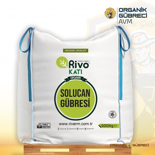 Rivo Katı Organik Solucan Gübresi 500kg