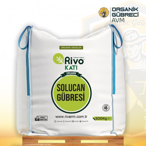 Rivo Katı Organik Solucan Gübresi 500kg